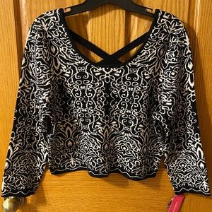 Cropped sweater
